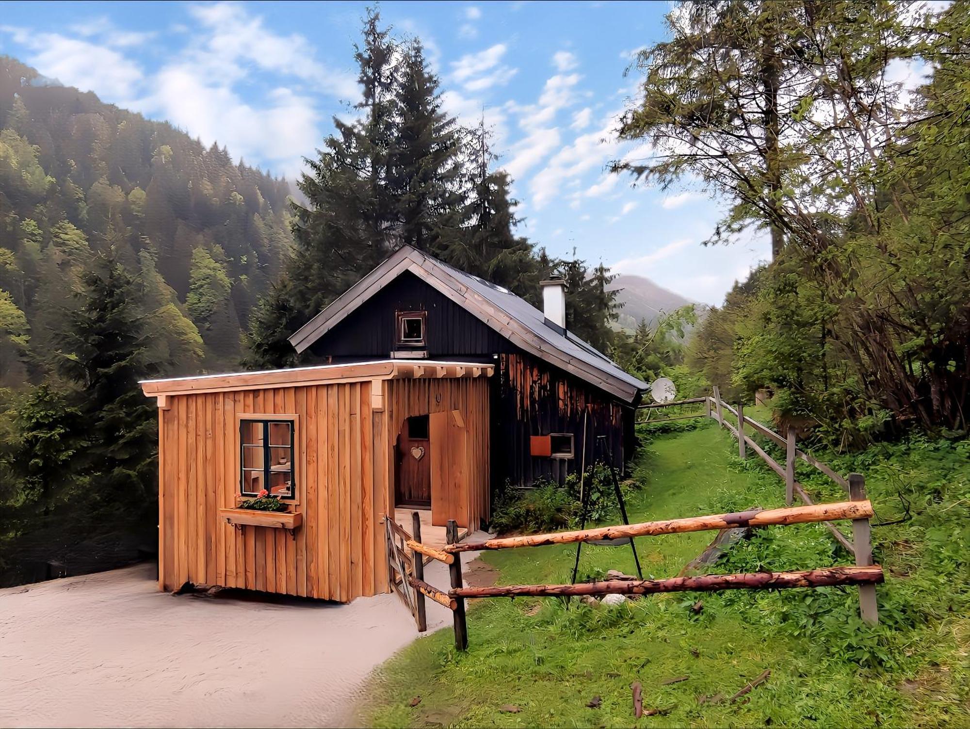 Villa Almhuette Auszeit Donnersbachwald Esterno foto